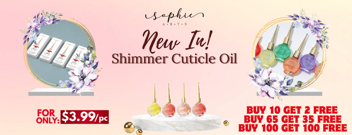 New In! Shimmer Cuticle Oil