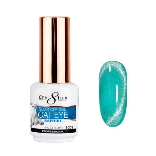 Cre8tion Saphire Cat Eye Gel 3