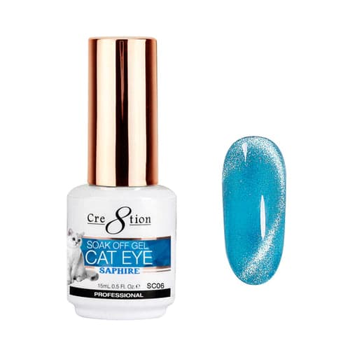 Cre8tion Saphire Cat Eye Gel 6