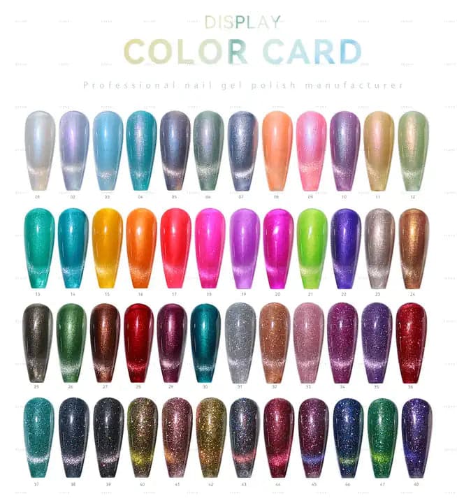 Gel Color Cateyes Collection 1-48