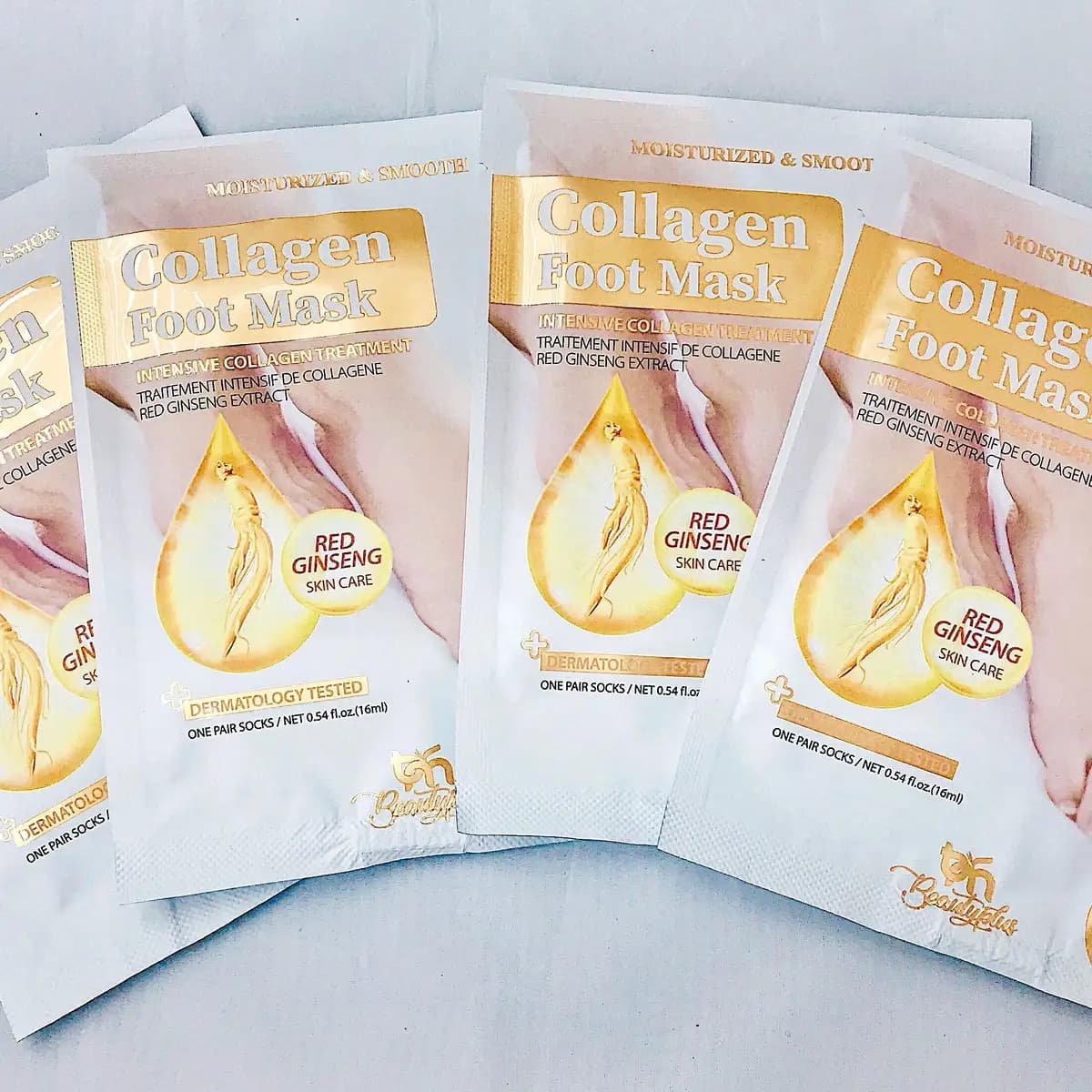 Ginseng Collagen Foot Mask - Socks