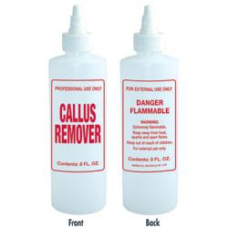 8 oz Twisted Top CALLUS REMOVE bottle