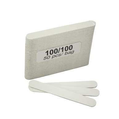 Mini Manicure File 100/100 - Disposable - 5.5 inches