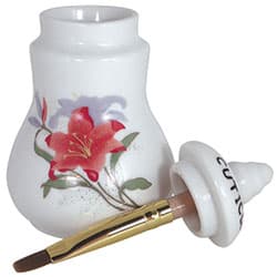 Small Cuticle Oil Jar with Brush