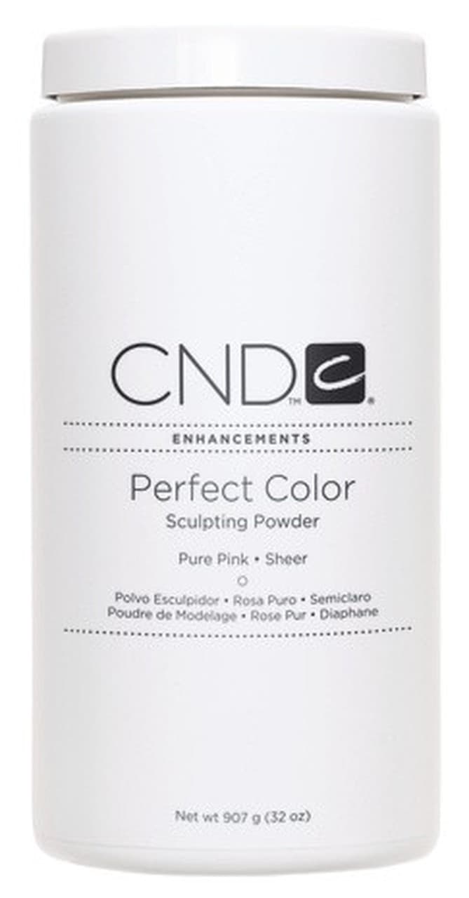 CND Perfect Color Sculpting Powder, Pure Pink (Sheer), 32oz (Pk: 6 pcs/case)