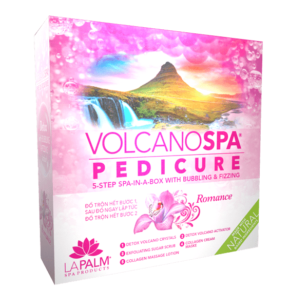 Volcano Spa Pedicure Luxury 5-in-1 Romance - Box of 36 sets