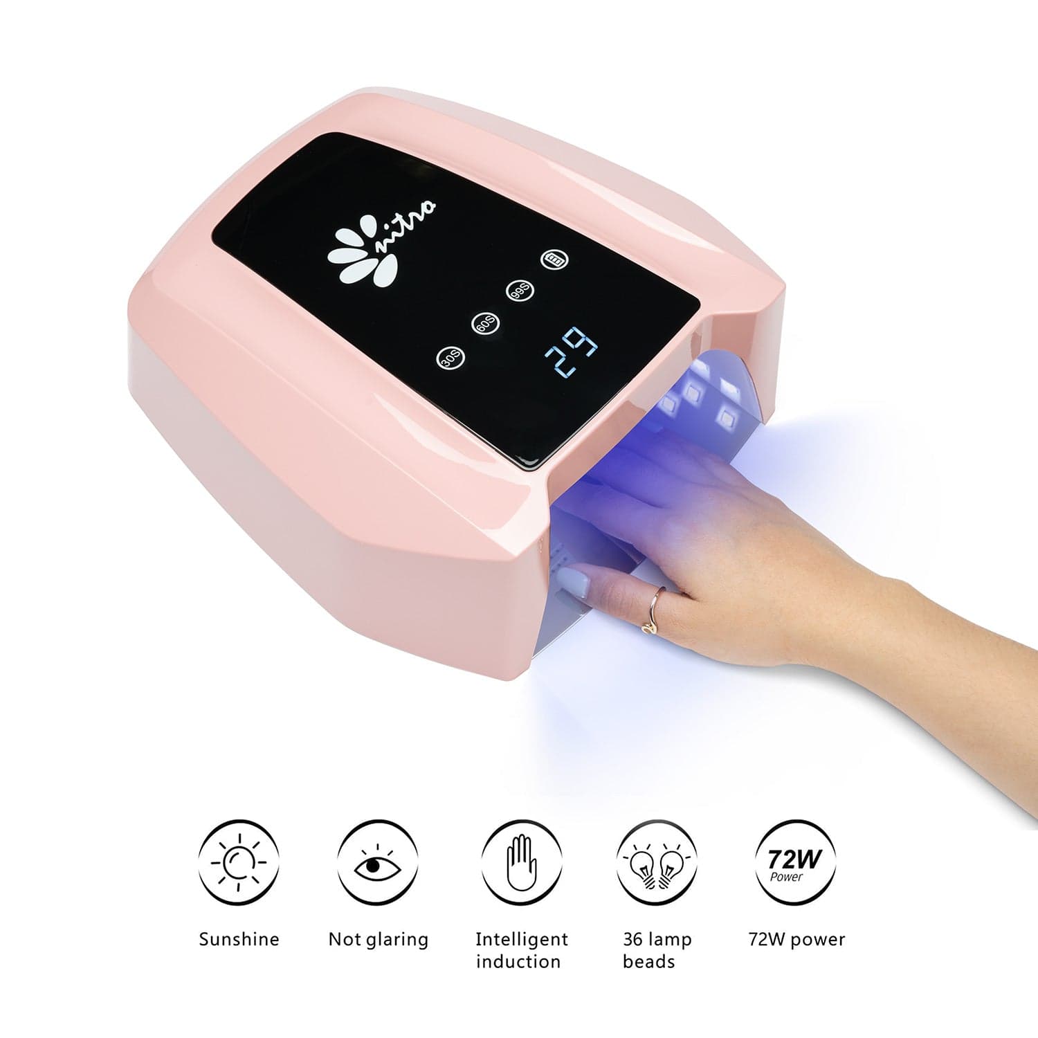 Nitro Cordless UV LED Lamp