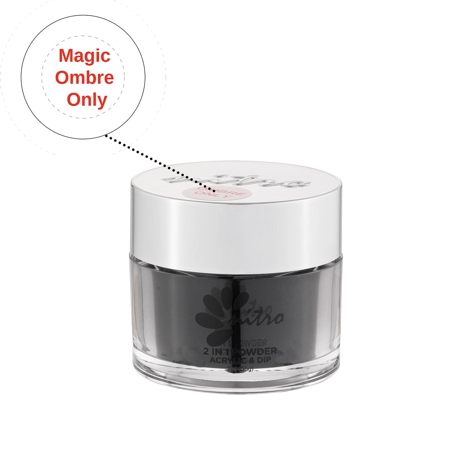 Ombre Powder - Black - 2 oz