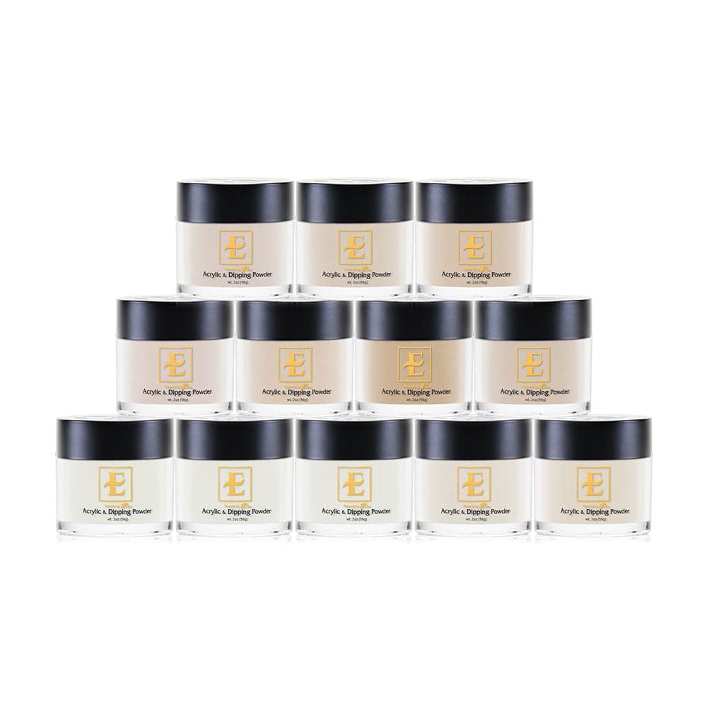 E Collection - Set of 12 Dip/Acrylic Powder