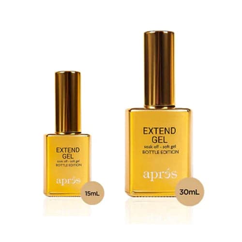 Apres Gel X Extend Gel Gold Bottle - 30ml