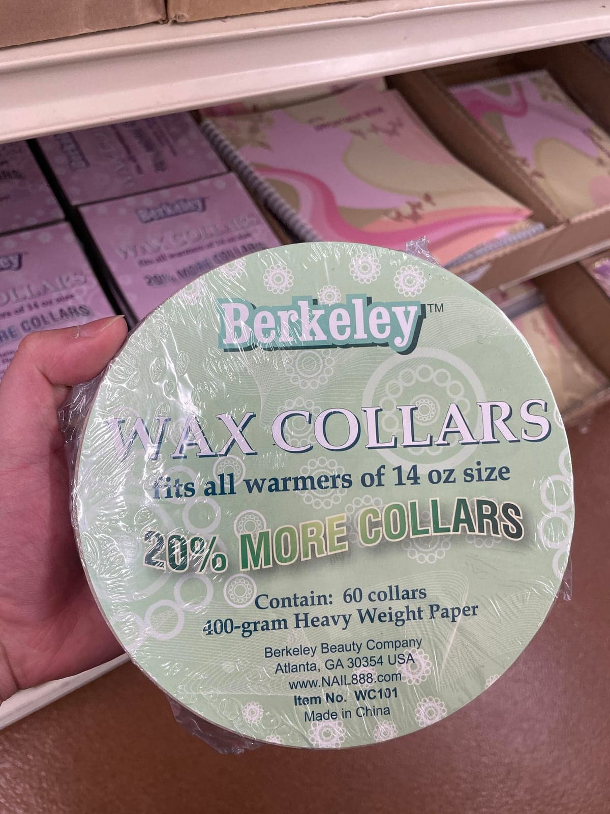 Berkeley Wax Collars/ Wax Muslin