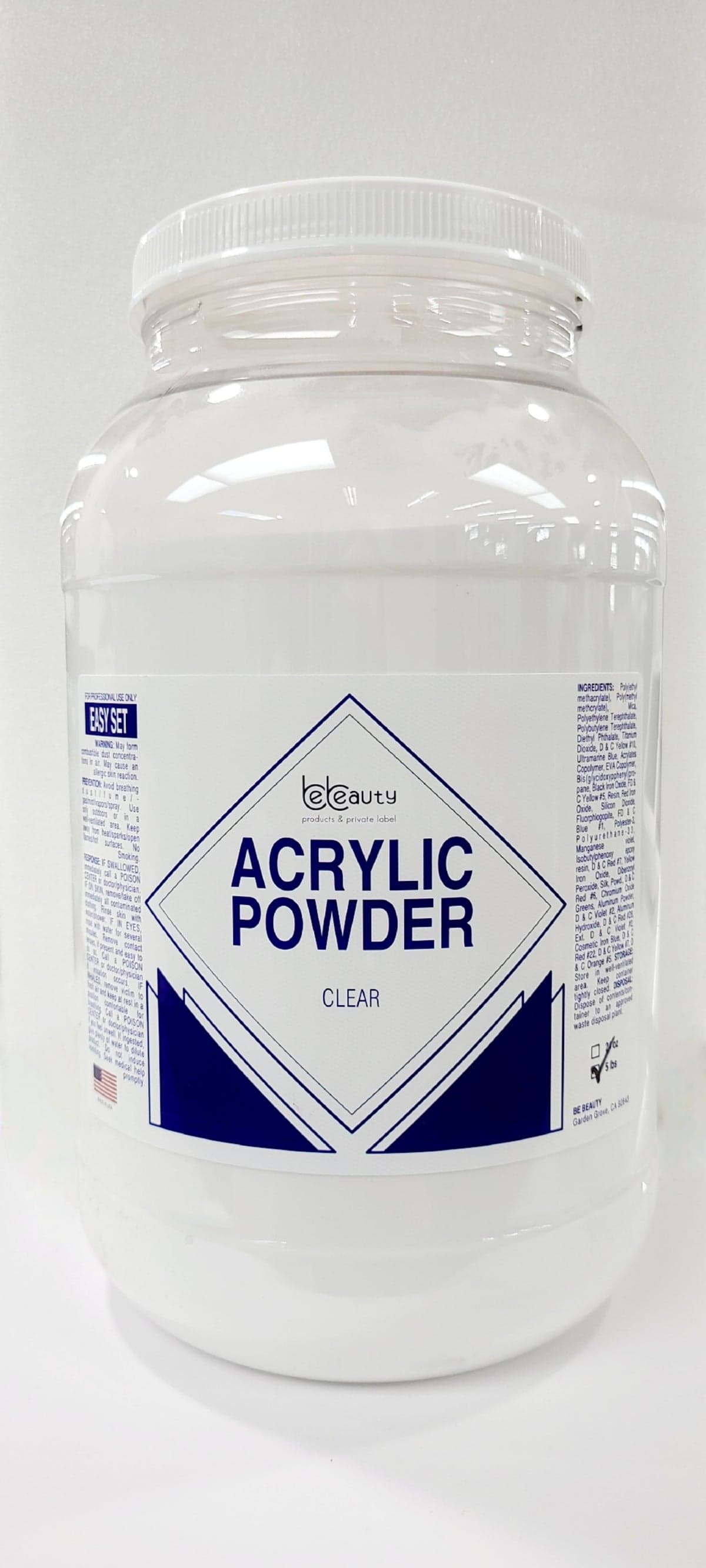 Acrylic Powder BeBeauty 5lbs