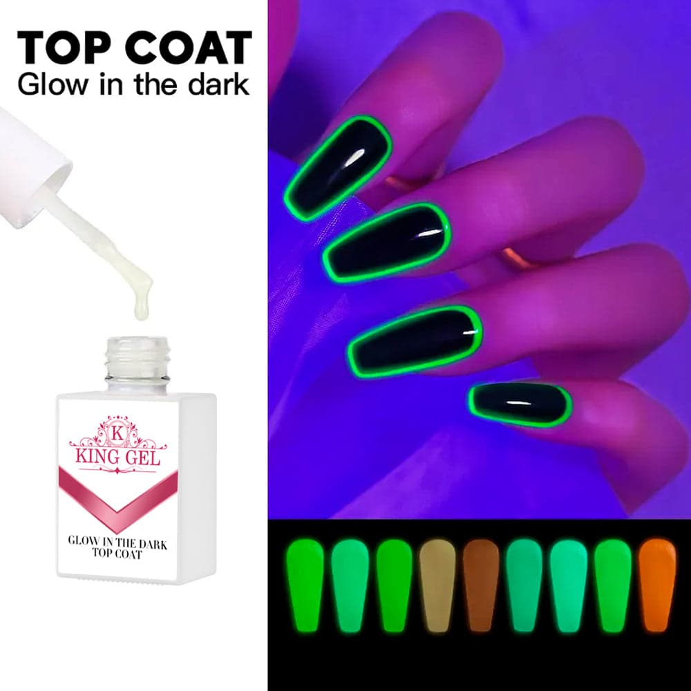 King Gel Glow Top Coat