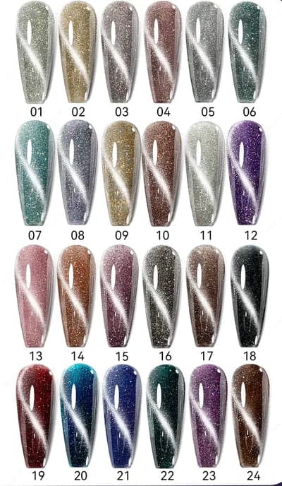 KingGel CatEyes Gel Color Collection 1-24