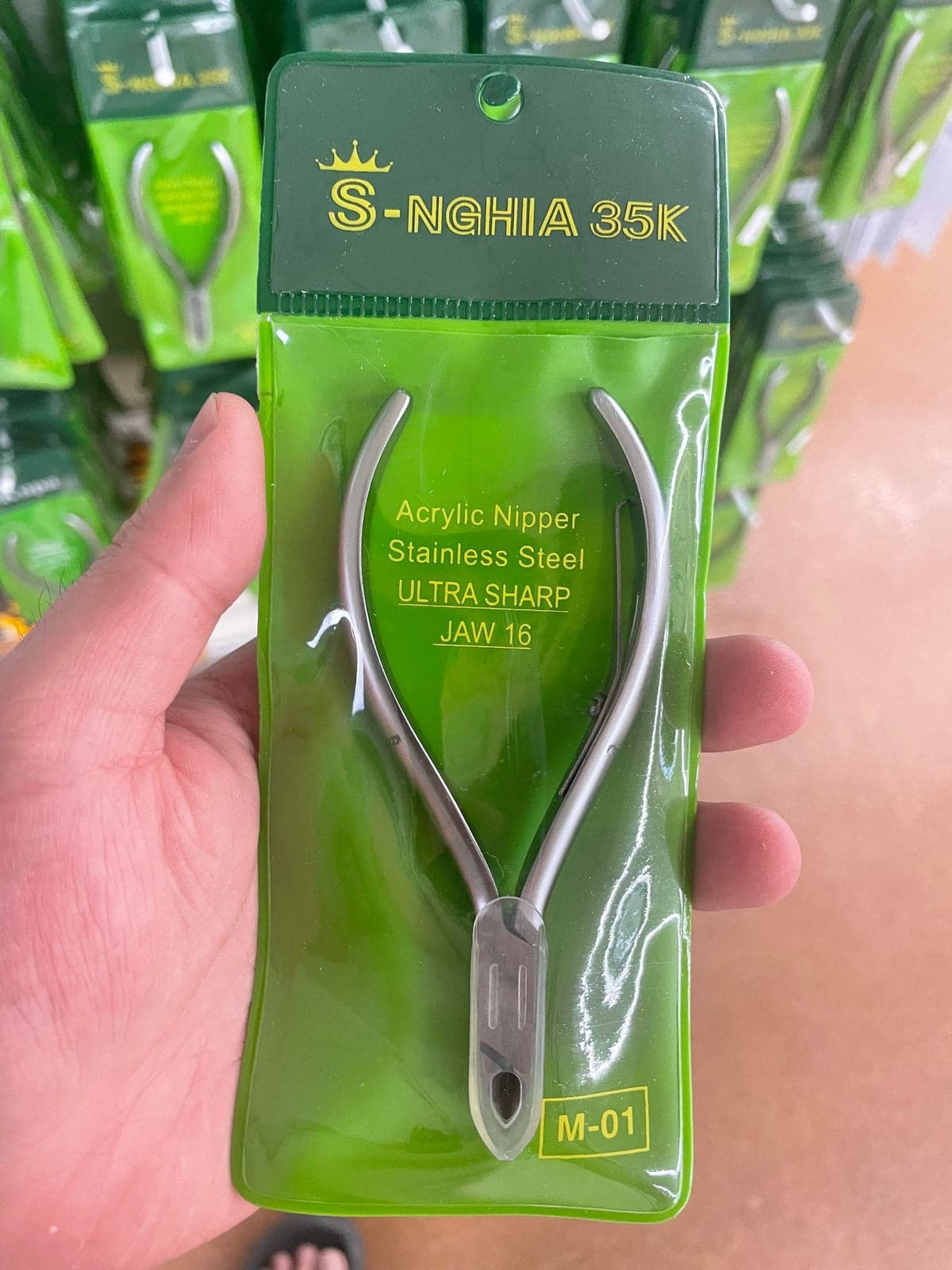 S-Nghia 35k - Hard Steel Cuticle Nipper