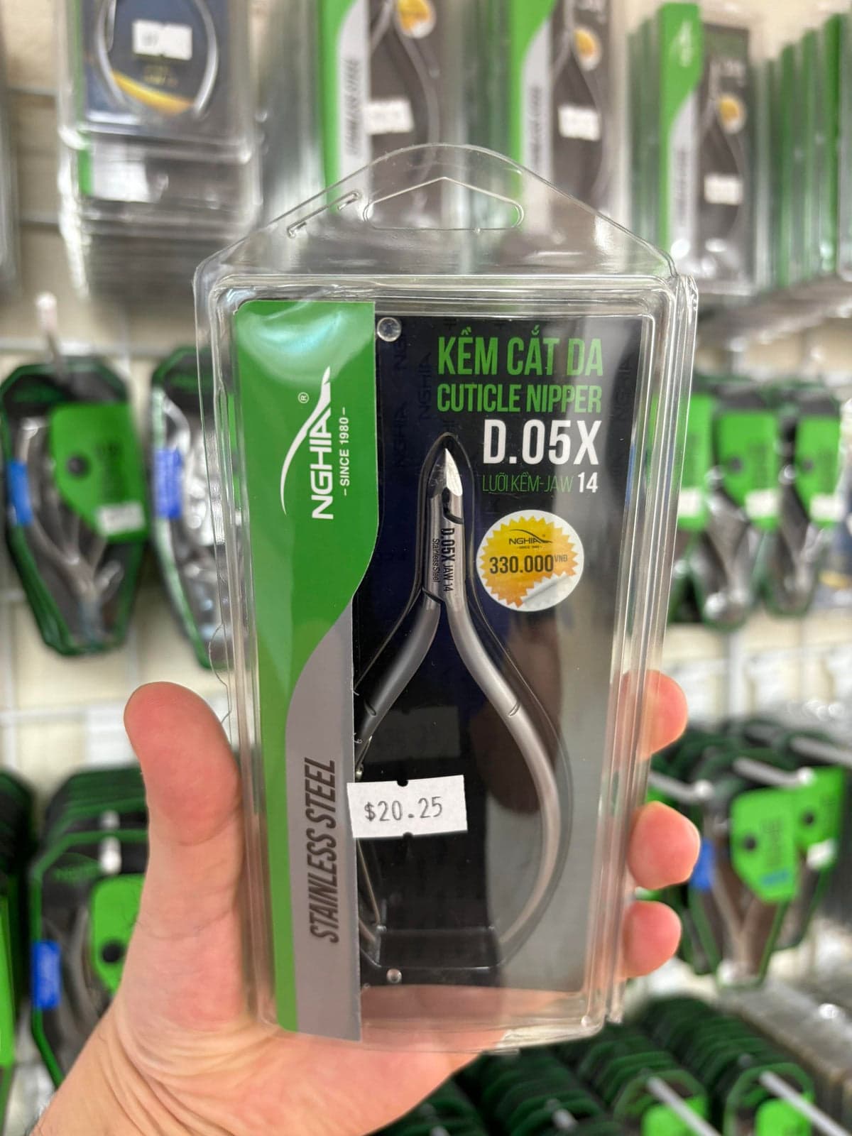 Nghia Cuticle Nipper D-05 Jaw 12