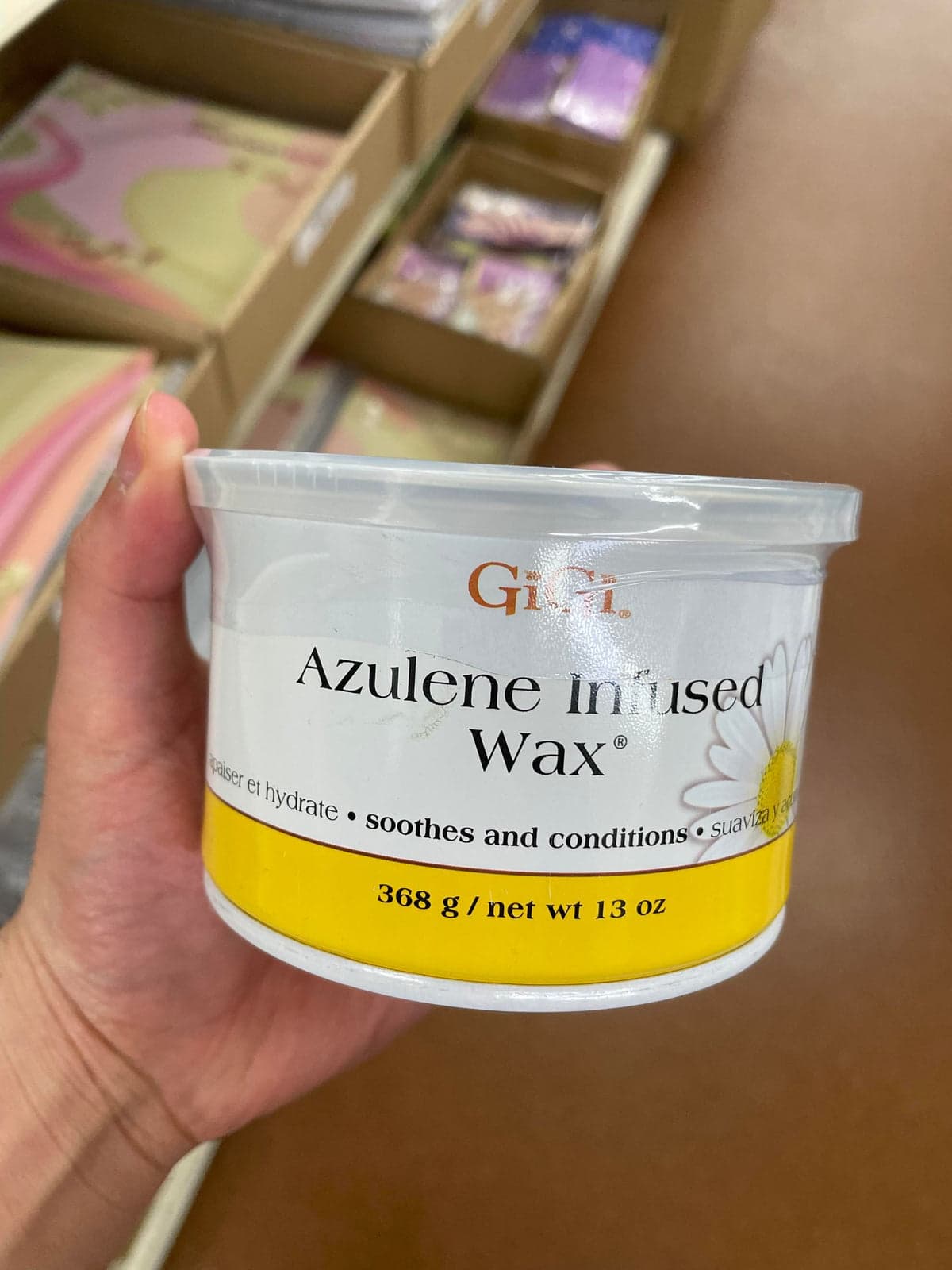 Gigi Azulene infused wax 14oz