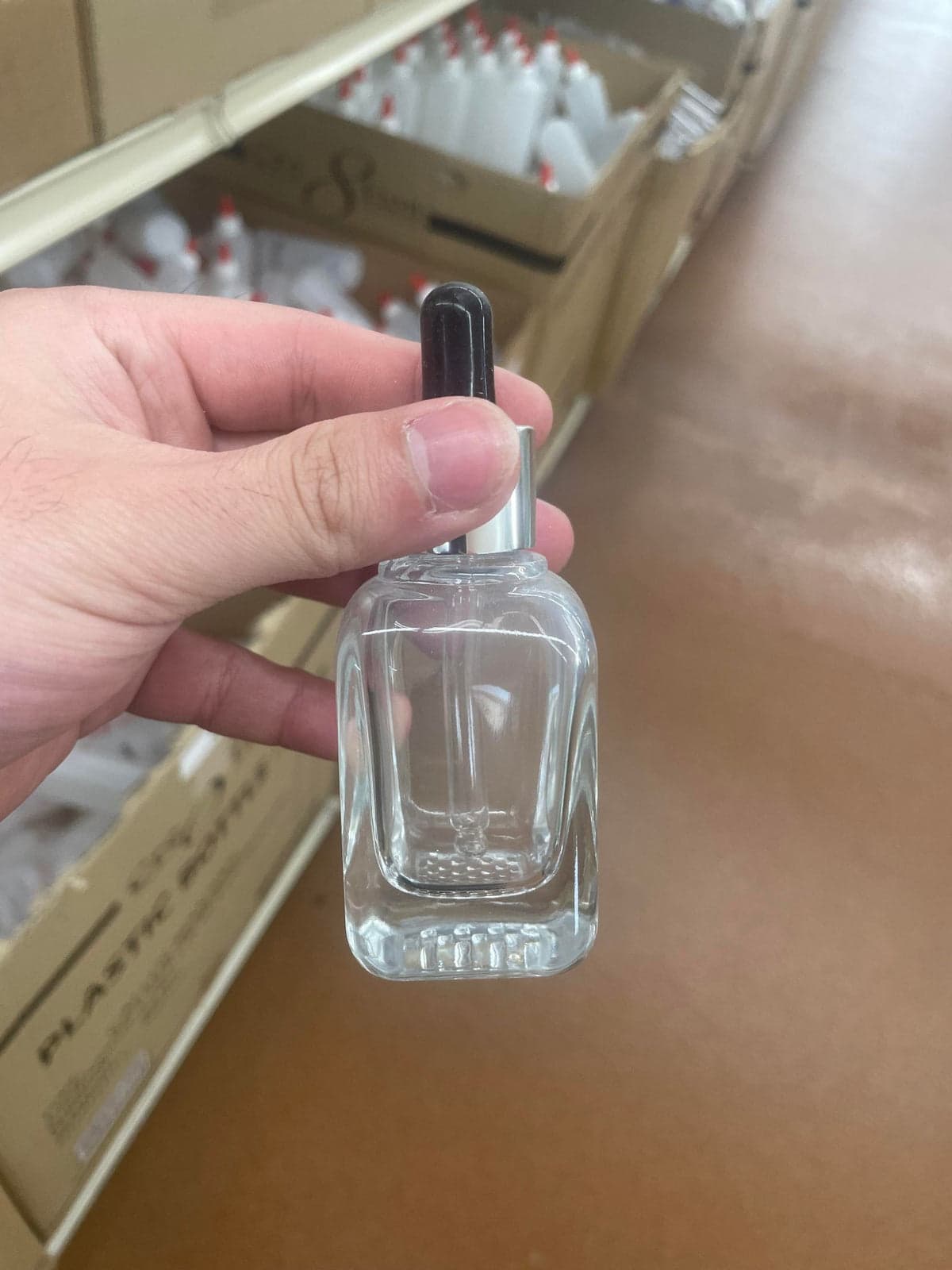 Glass Bottle with Dropper (5 bottles)