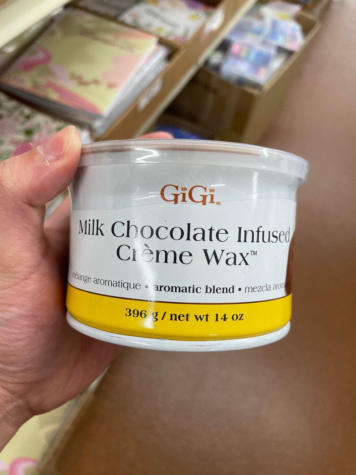 Gigi Milk Chocolate Infused Creme Wax 14oz