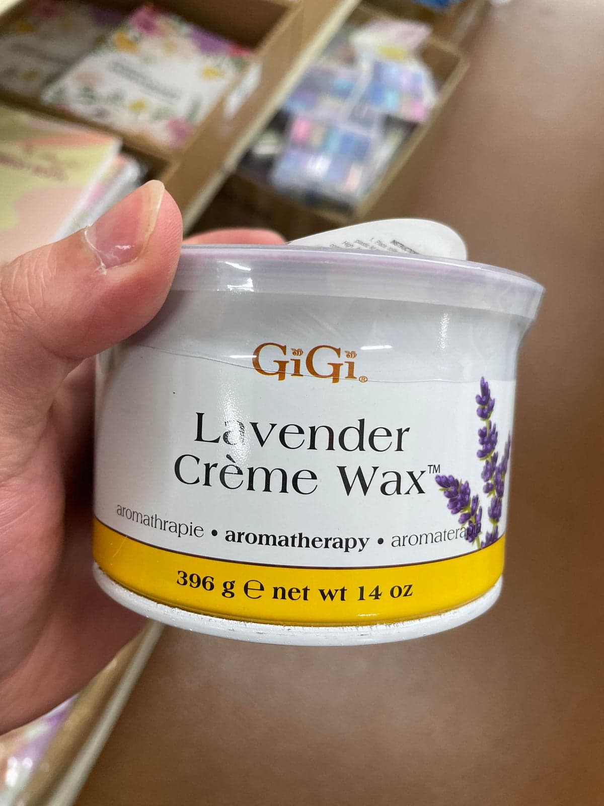 Gigi Lavender Creme Wax