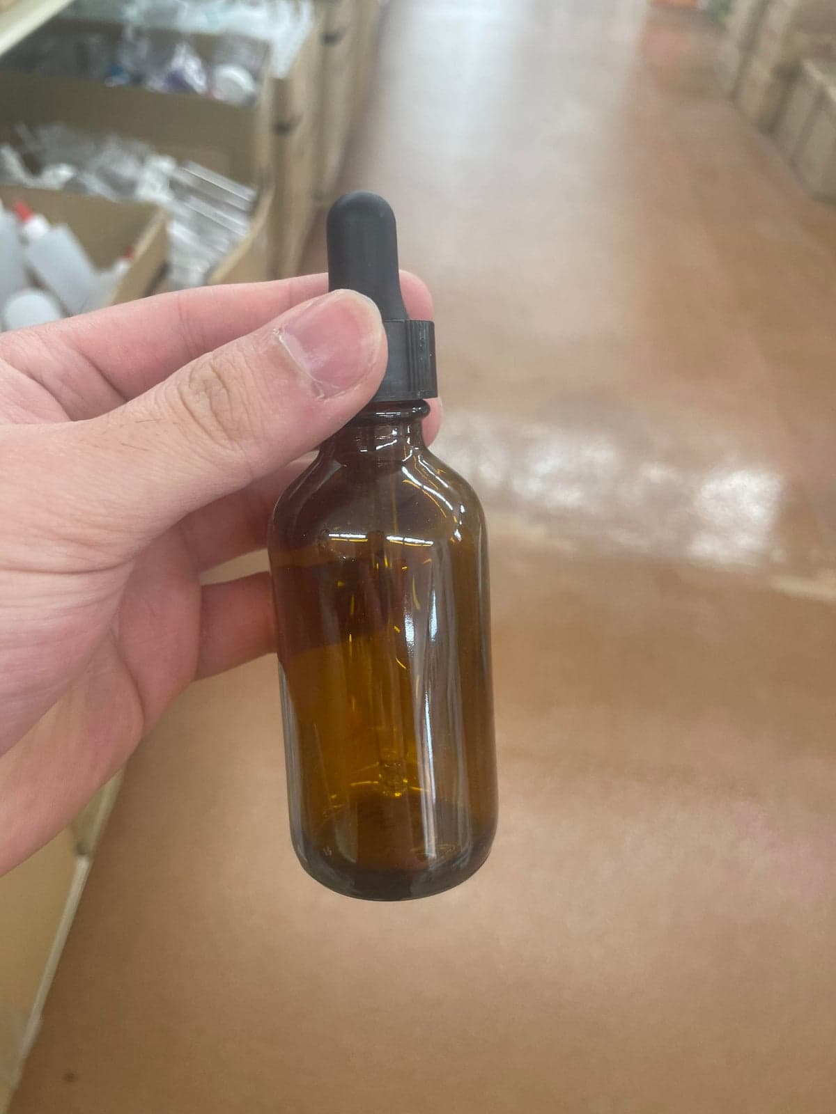 Glass Bottle with Dropper Type 3 - Medium (5 pcs)