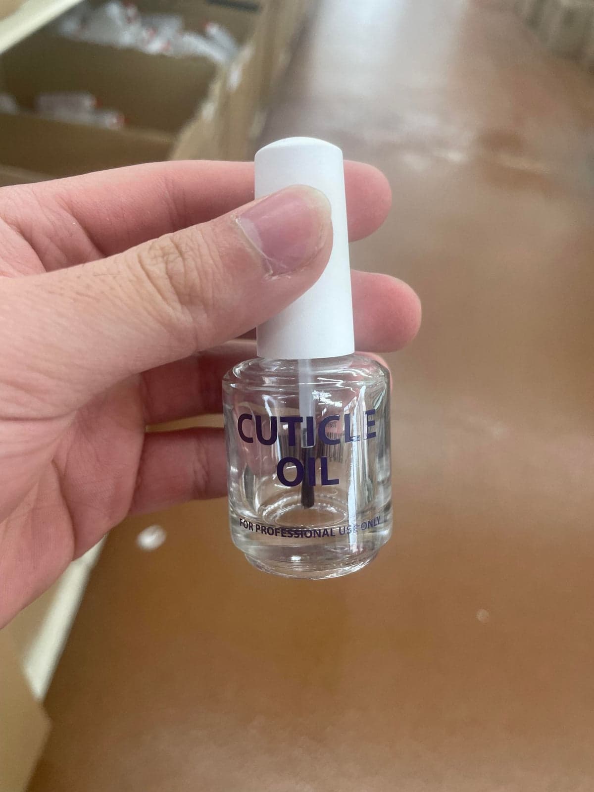Cuticle Oil Glass Empty Bottle (5 bottles)