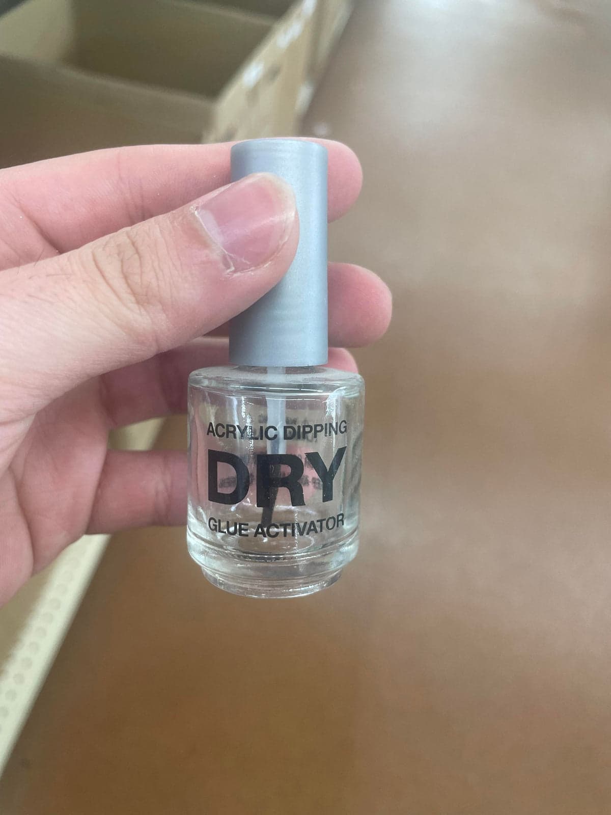 Acrylic Dipping Dry Activator Glass  (5 bottles)