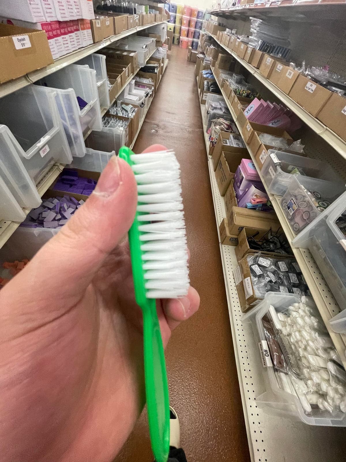 Hard Brush Clean