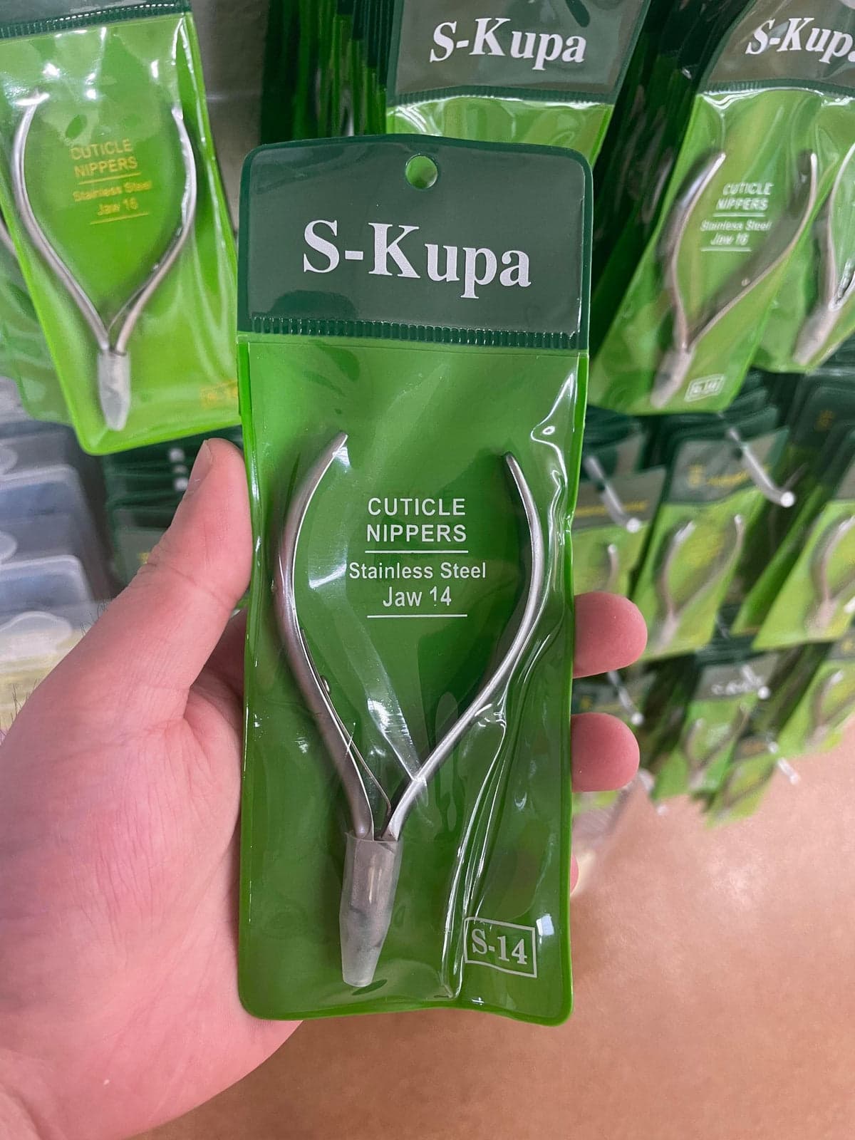 S-Kupa Hard Steel Cuticle Nipper