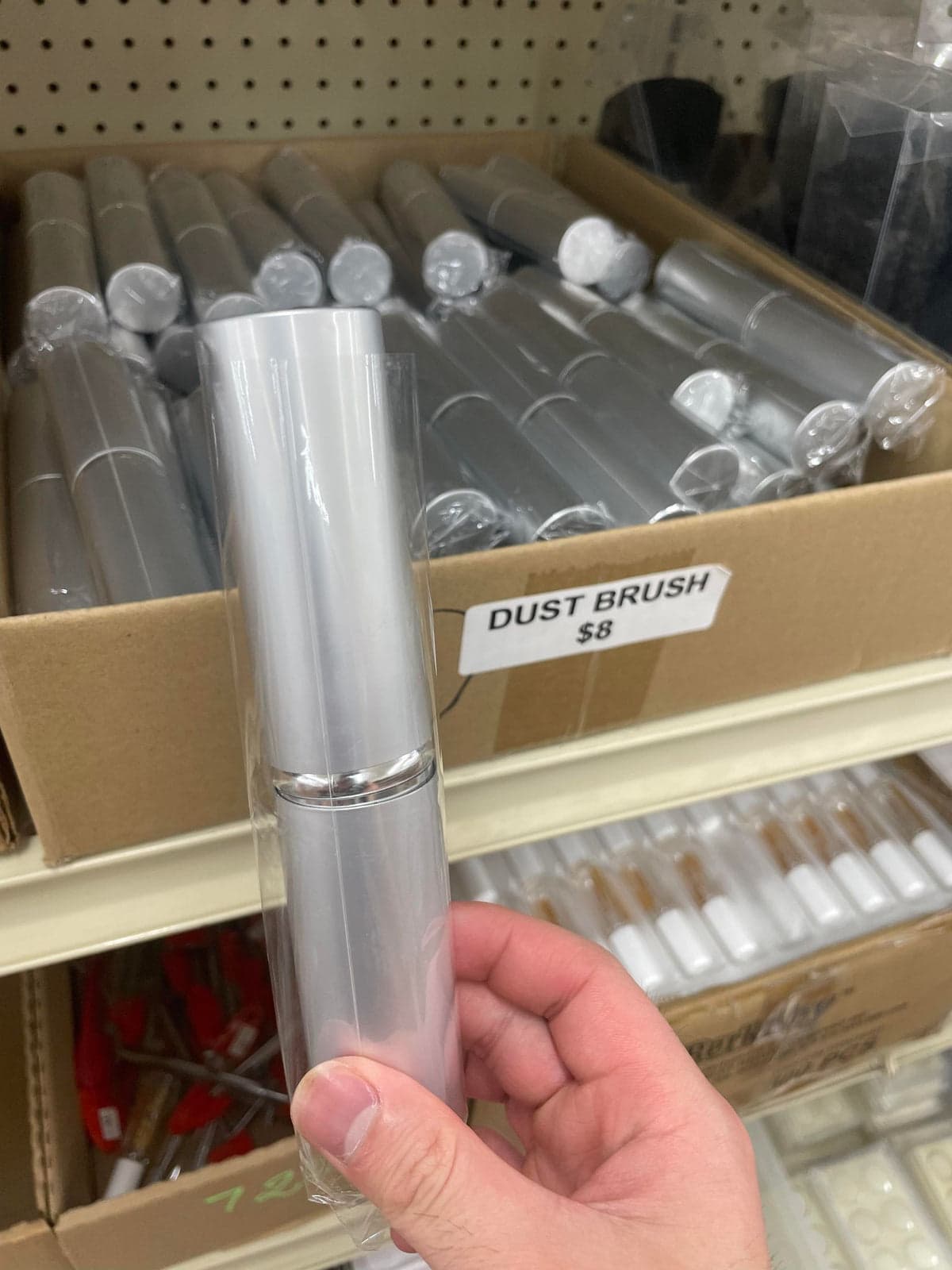 Capped Dust Brush