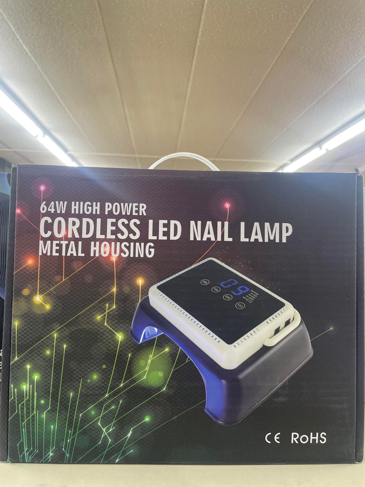 RoHS cordless Led Nail Lamp