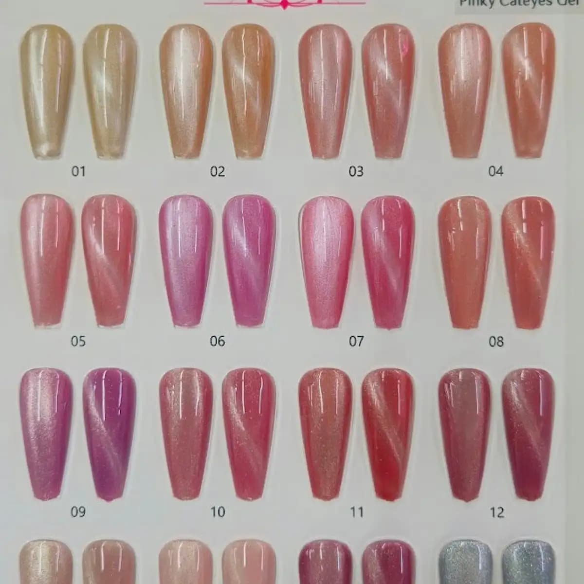 16 colors pinky cateyes Collection