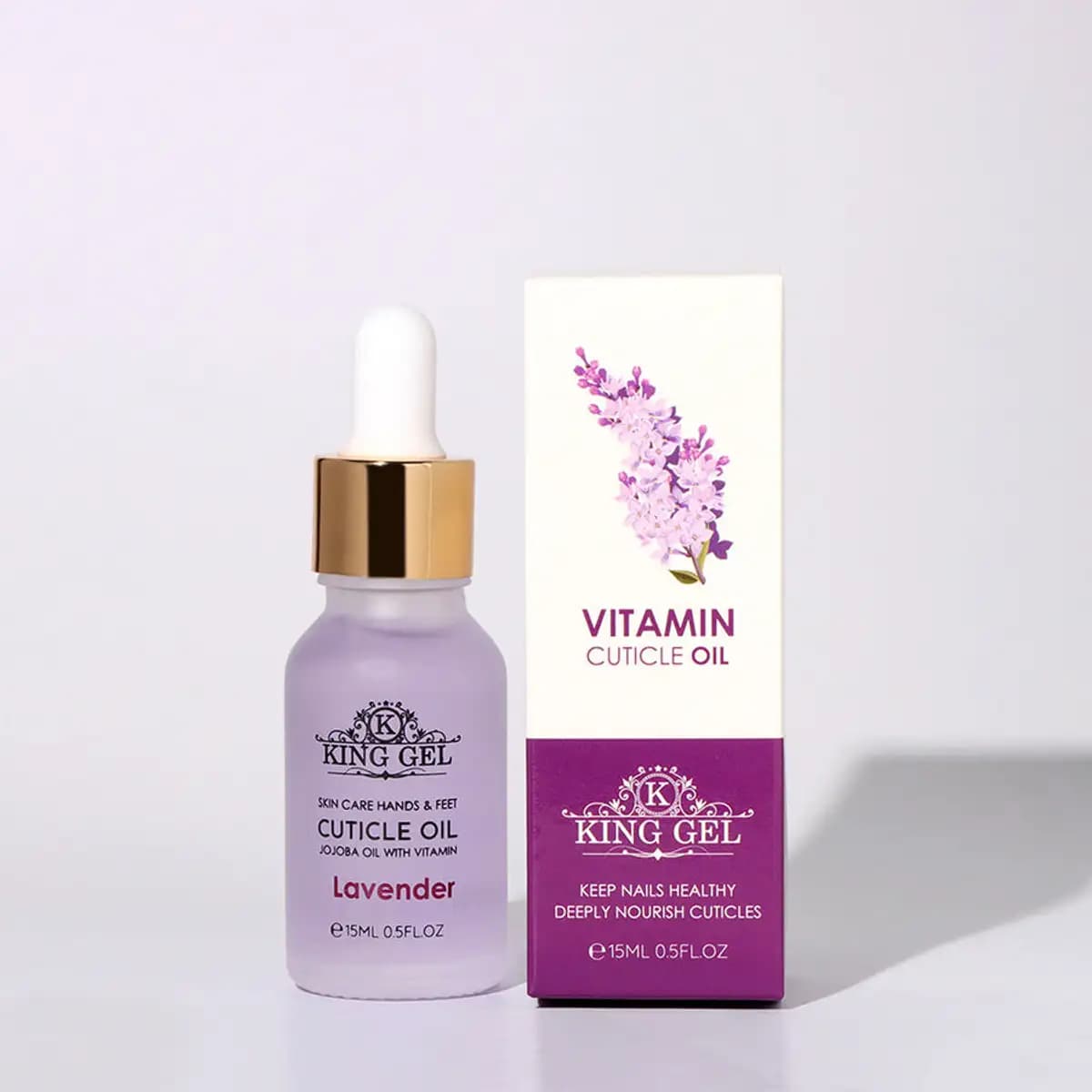 [PRE-ORDER]  Kinggel Cuticle Oil Gift + Gift Box (1 bottle)