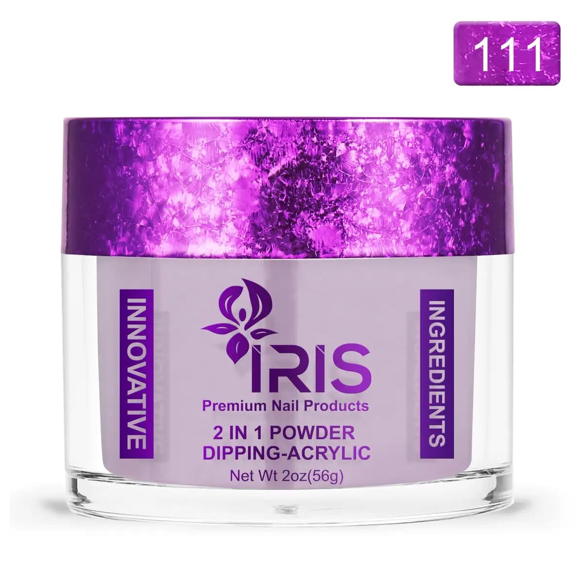 Dip/Acrylic Powder Lacquer/Gel 15ml Number 111 Pale Violet