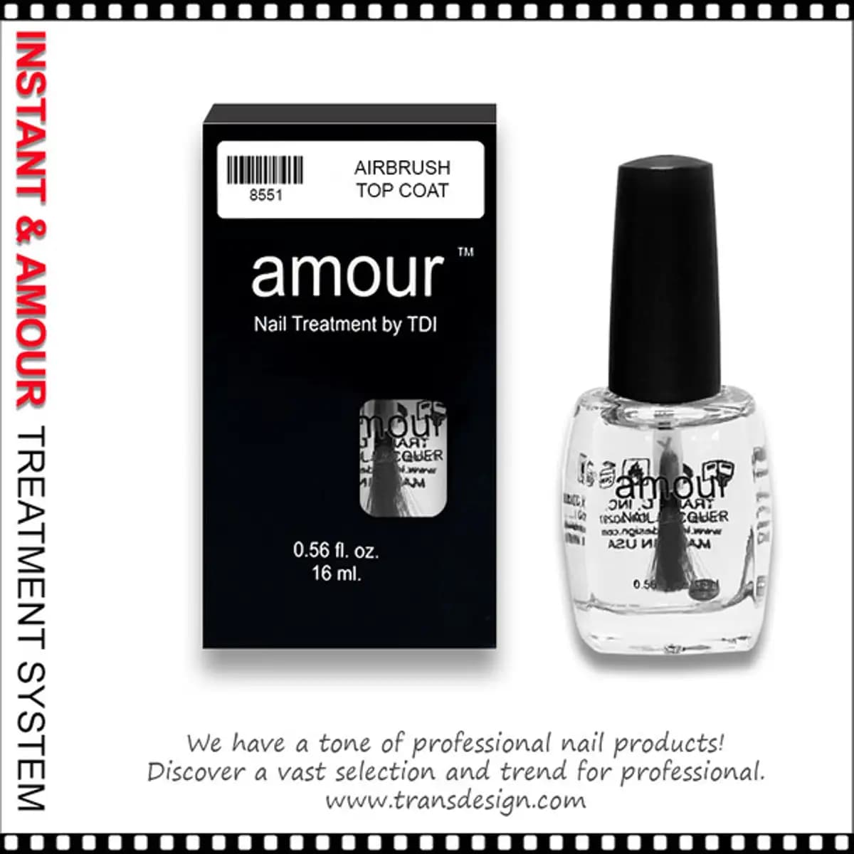 AMOUR Air Brush Top Coat