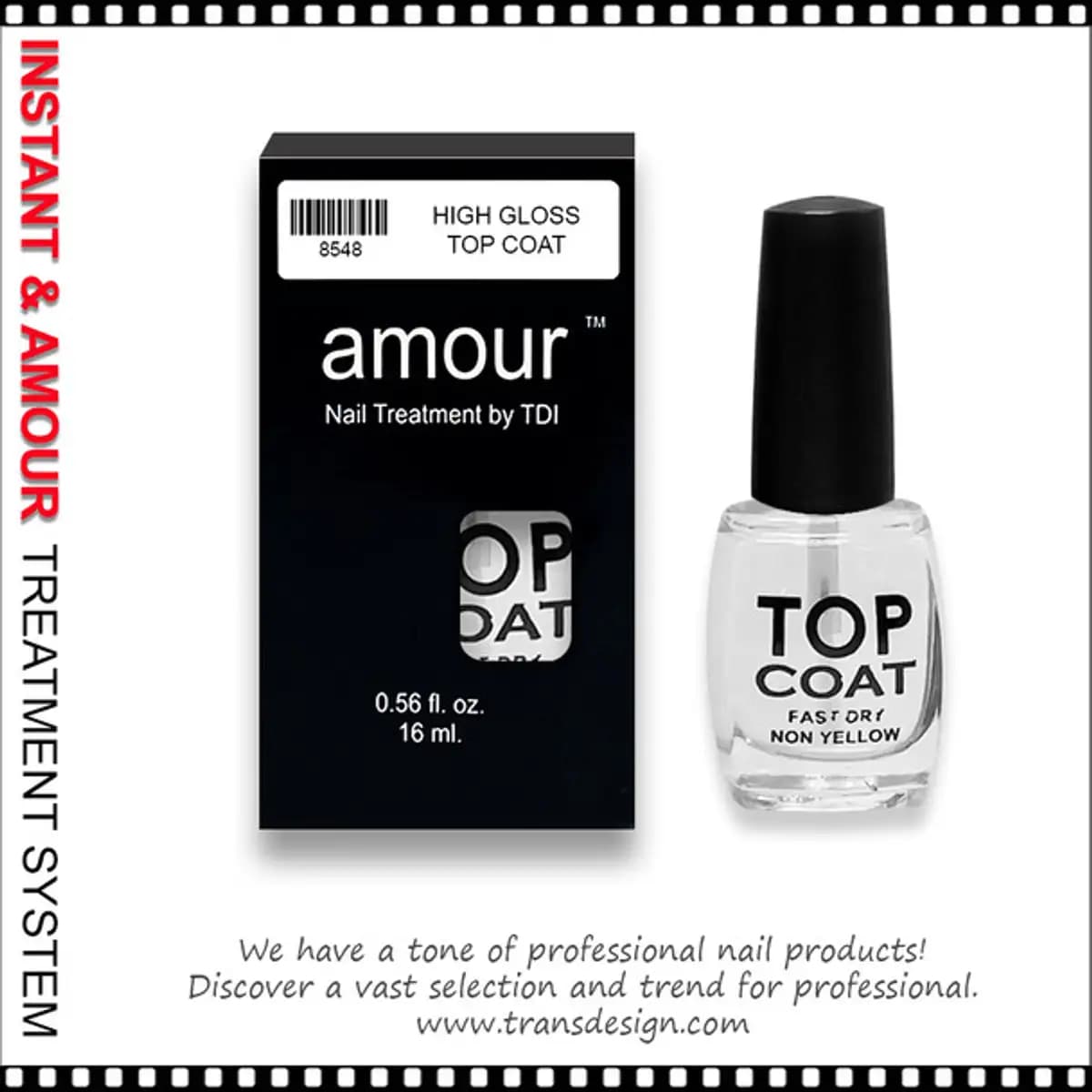 AMOUR High Gloss Top Coat