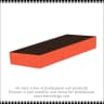 100/180 Orange and Black - Each