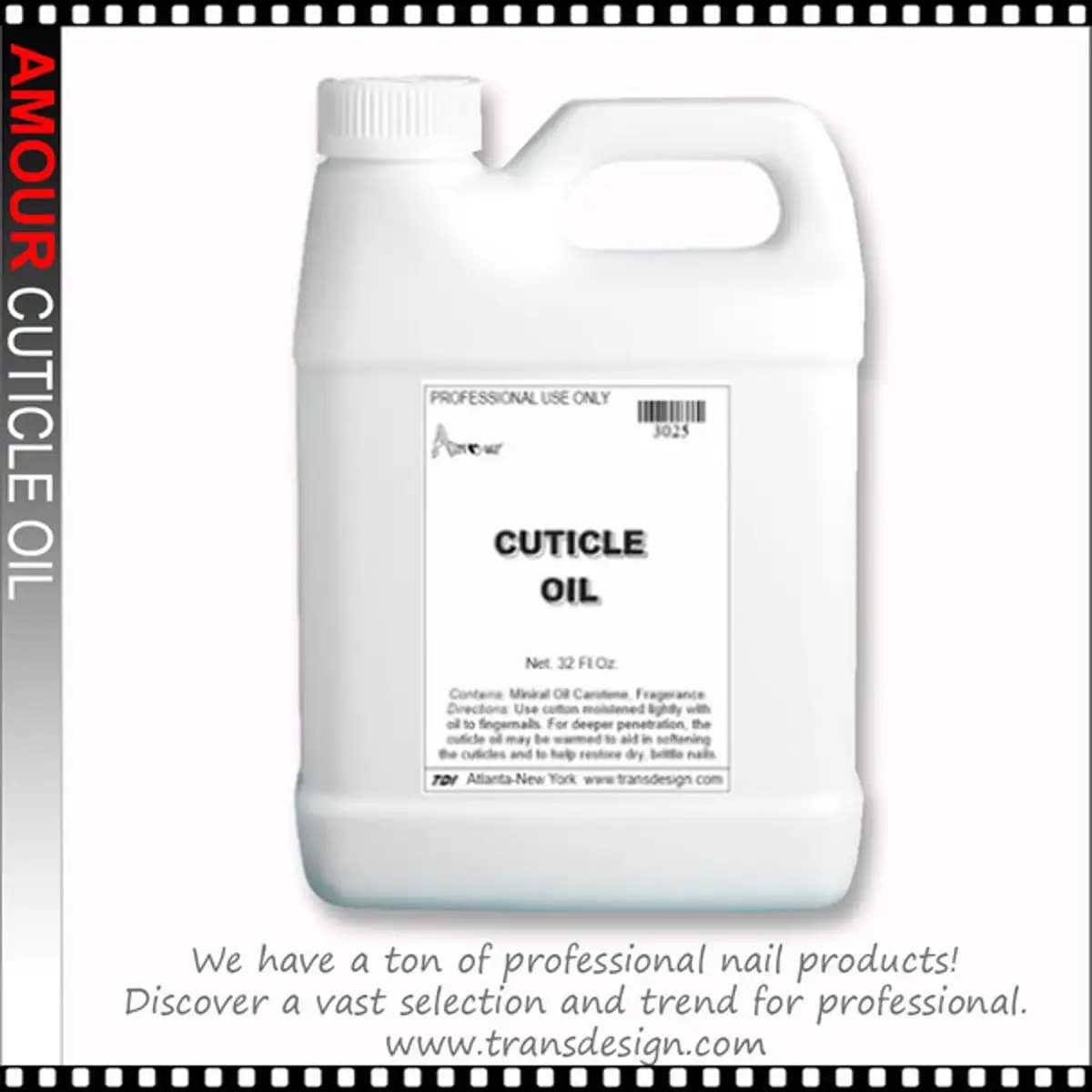 Cuticle Oil, Pineapple- 32oz