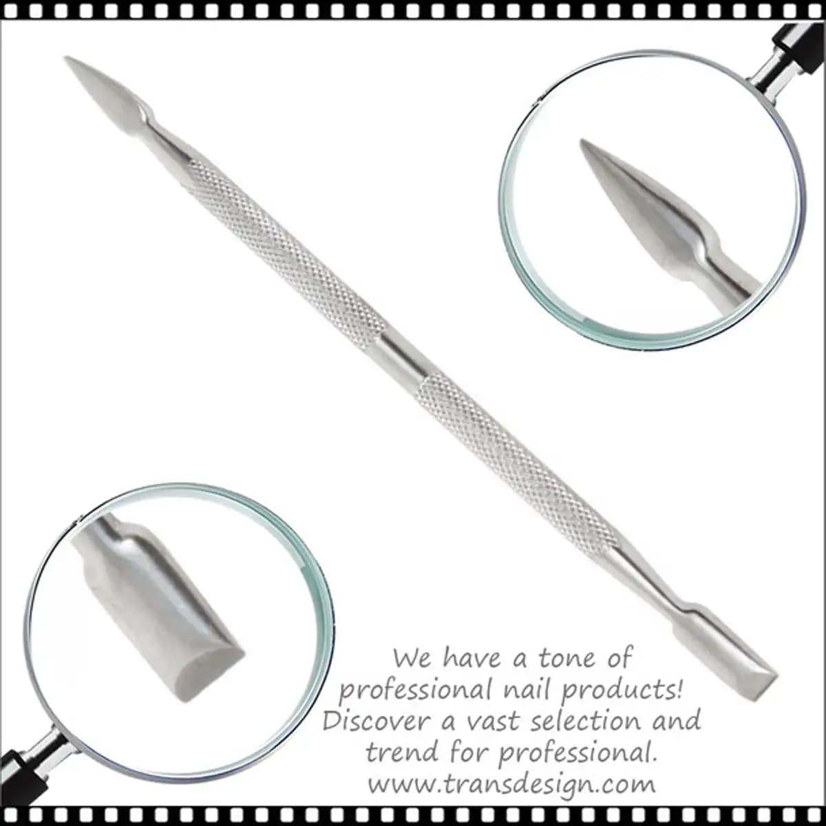 BERKELEY Stainless Steel Cuticle Pusher