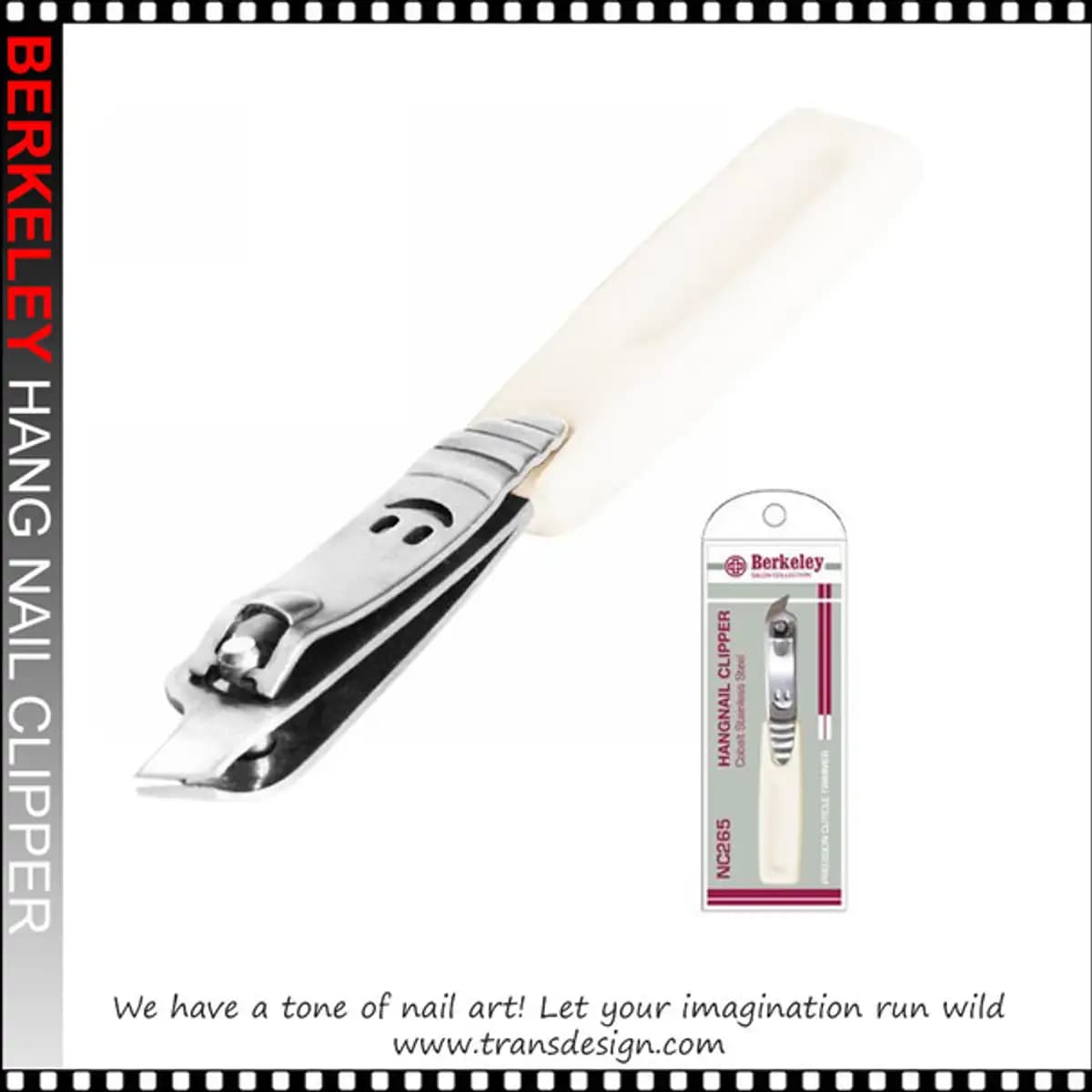 BERKELEY Hang Nail Clipper & Cuticle Trimmer