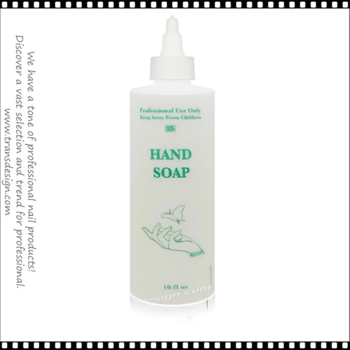 BERKELEY Bottle Imprinted 'HAND SOAP' with Twist Top Cap 16oz