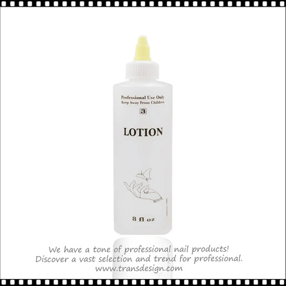 BERKELEY Bottle Imprinted 'LOTION' with Twist Top Cap 8oz