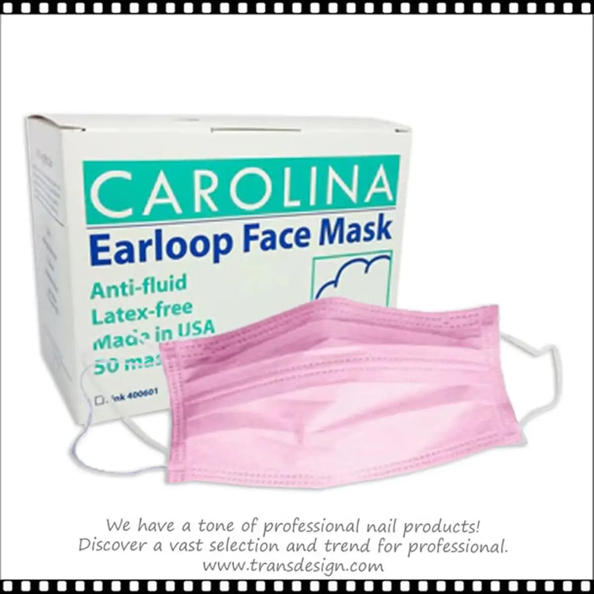 CAROLINA Earloop Face Mask