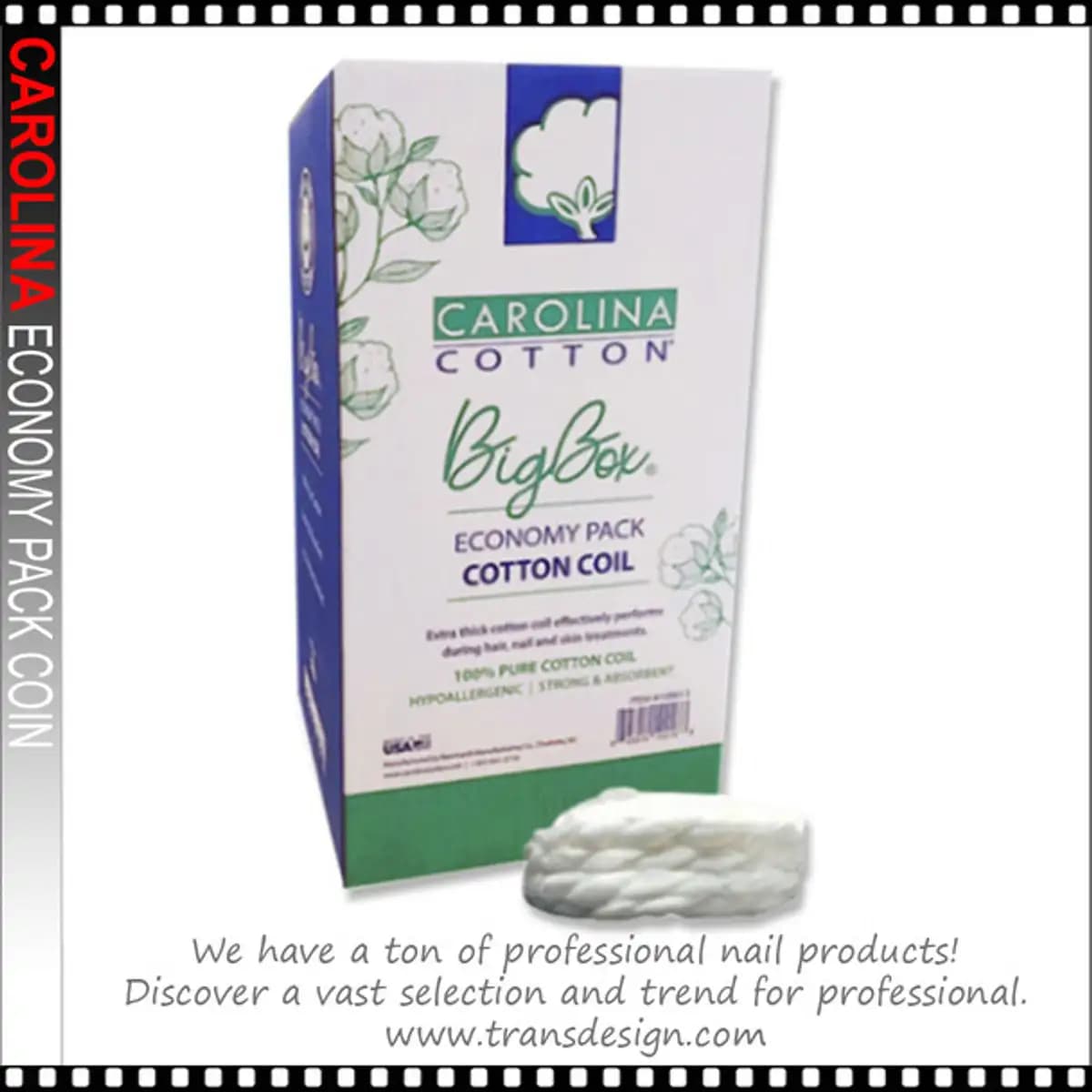 CAROLINA COTTON Economy Pack Coil