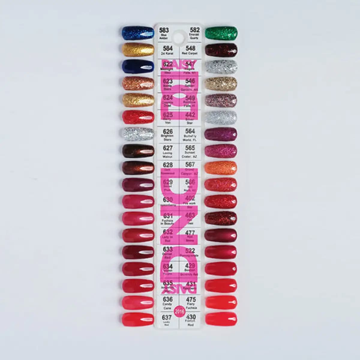 DND Collection 2016 (Gel & Lacquer)- 36 Colors. Free 1 sample charts