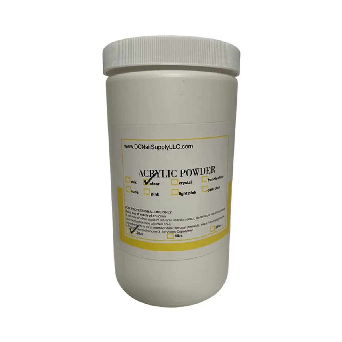 Acrylic Powder- CLEAR