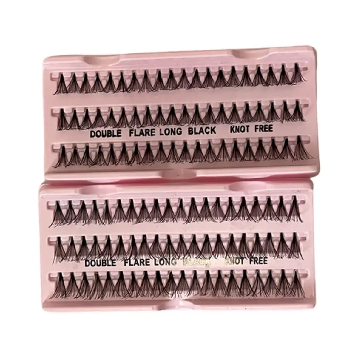 Eyelashes Knot-free Double - Pack 100