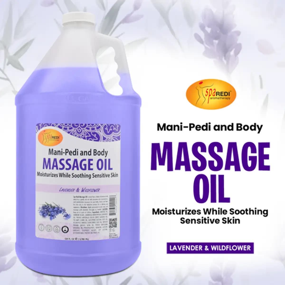 Massage Oil (Lavender) - 4 Gallon