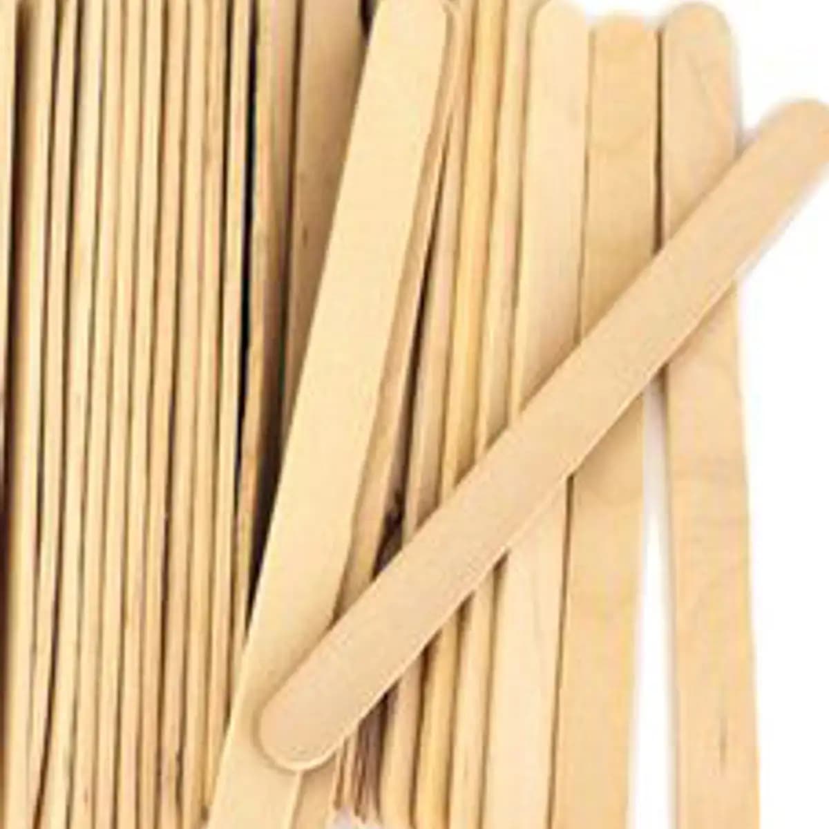 Wax Applicators - Medium Round Head 100 pcs