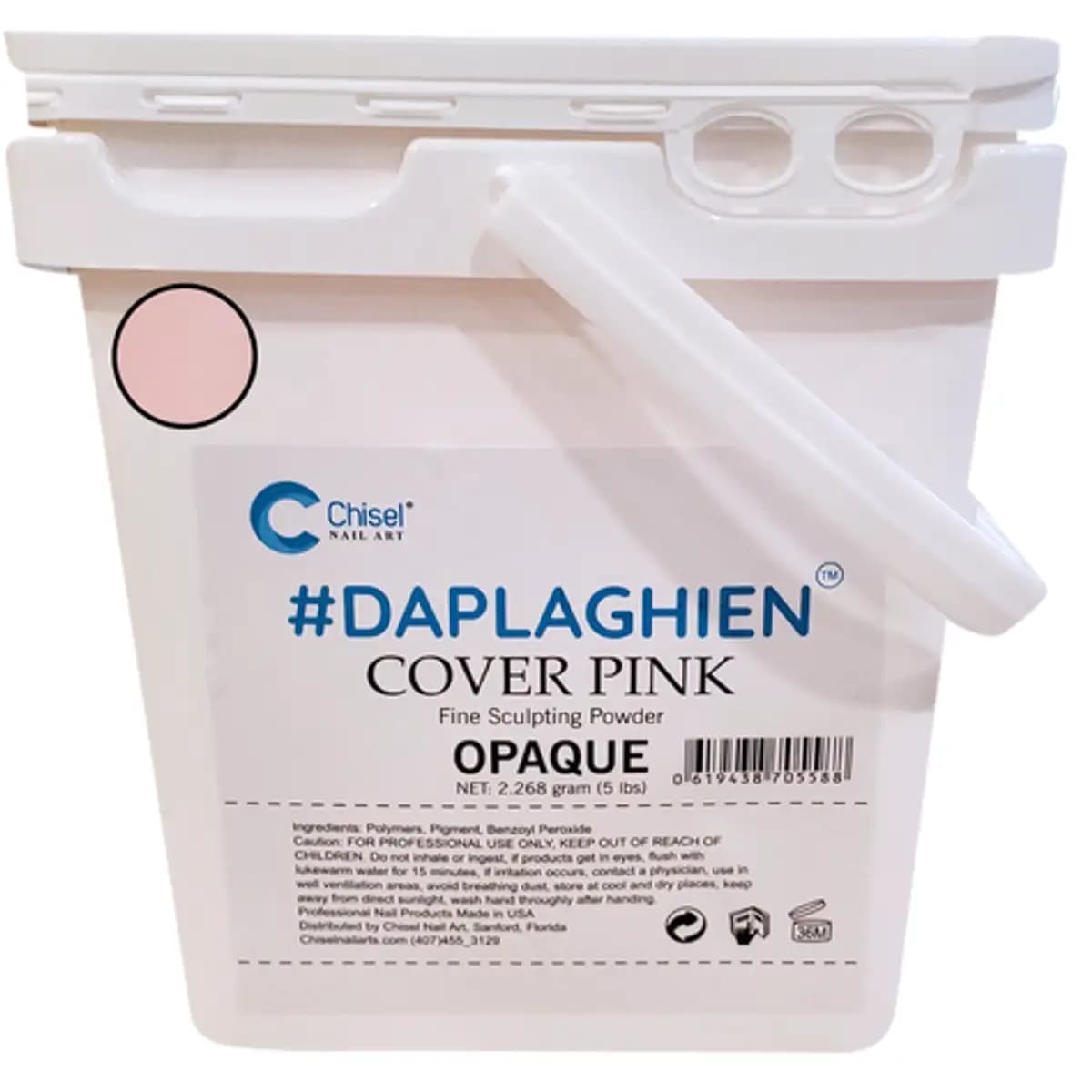 Chisel ACRYLIC POWDER 5 lbs - Cover Pink